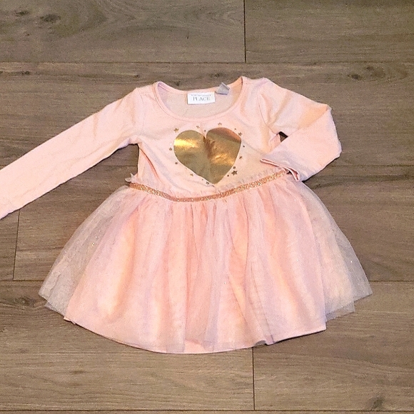 The Children's Place Other - 18-24 months Pink Heart Dress